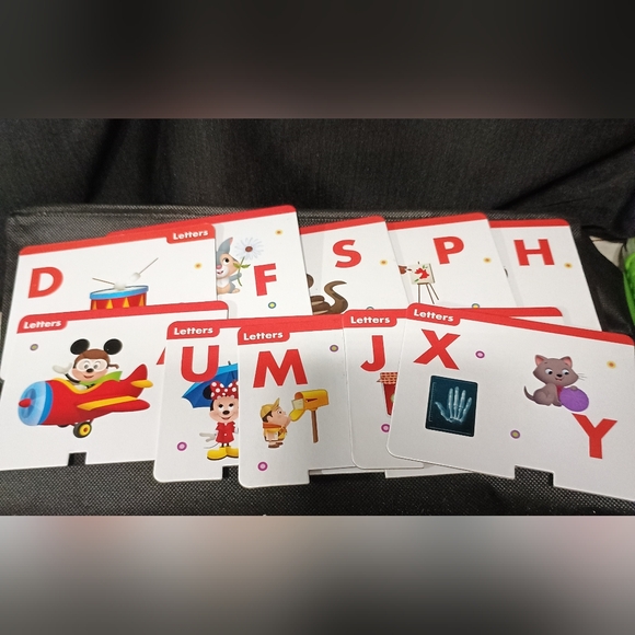 Disney Baby Let's learn & Play Talking Flash Cards - Picture 2 of 6